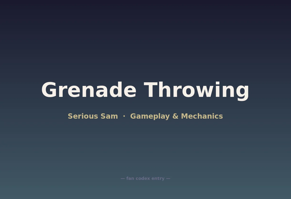 Grenade throwing