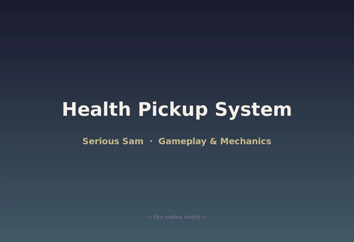 Health Pickup System