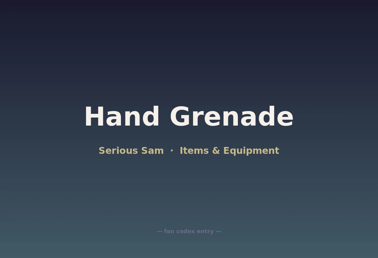 Hand Grenade