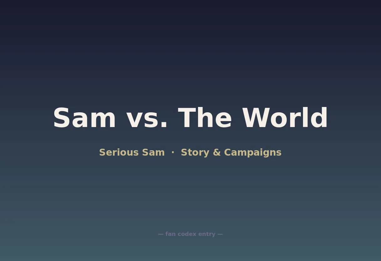 Sam vs. The World