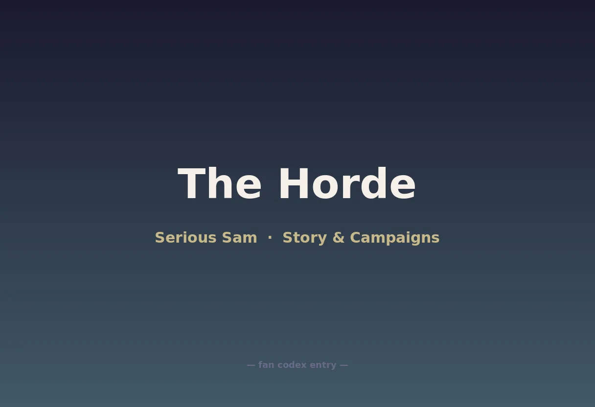 The Horde