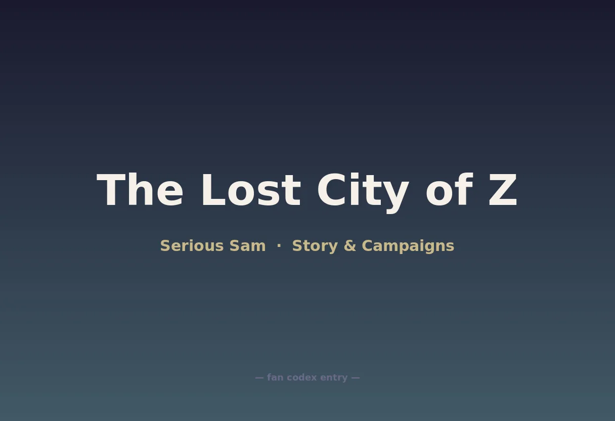 The Lost City of Z